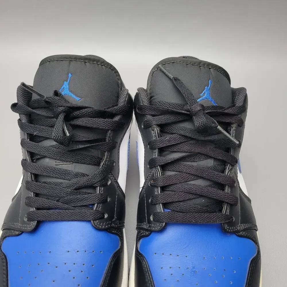 Size 10.5 - Air Jordan 1 Low Alternate Royal Toe Mens Shoes